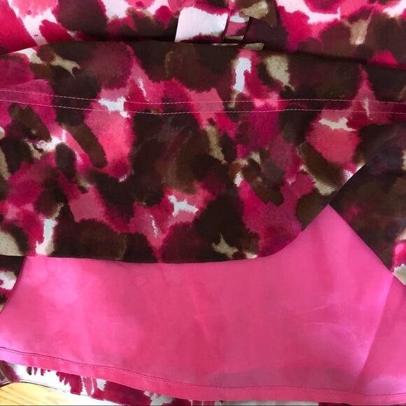 Eliza J Pink Ruffled One Shoulder Sheath Dress Size 4 - Picture 5 of 5